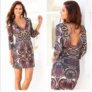 Alexia Admor Paisley Scuba Dress